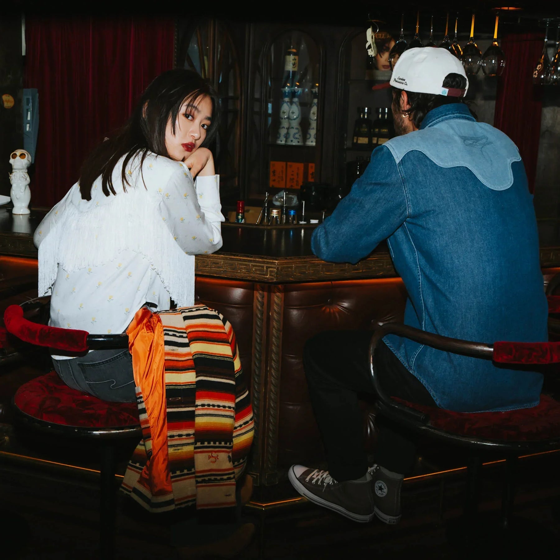 Sendero june fringe longe sleeve shirt