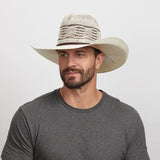 American hat makers Trail Boss |  Open Crown Bangora Straw Cowboy Hat