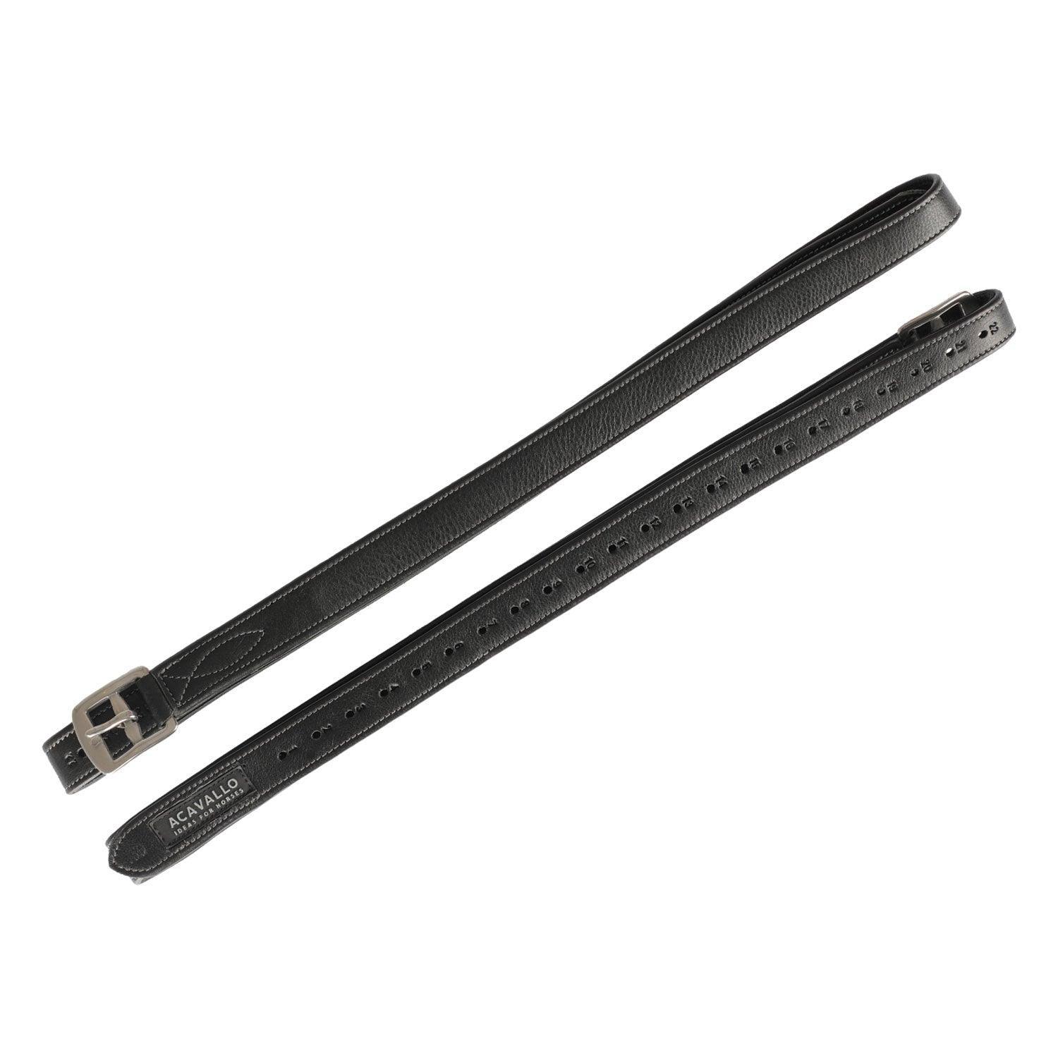 Acavallo calfskin stirrup leathers AC 9704 - HorseworldEU