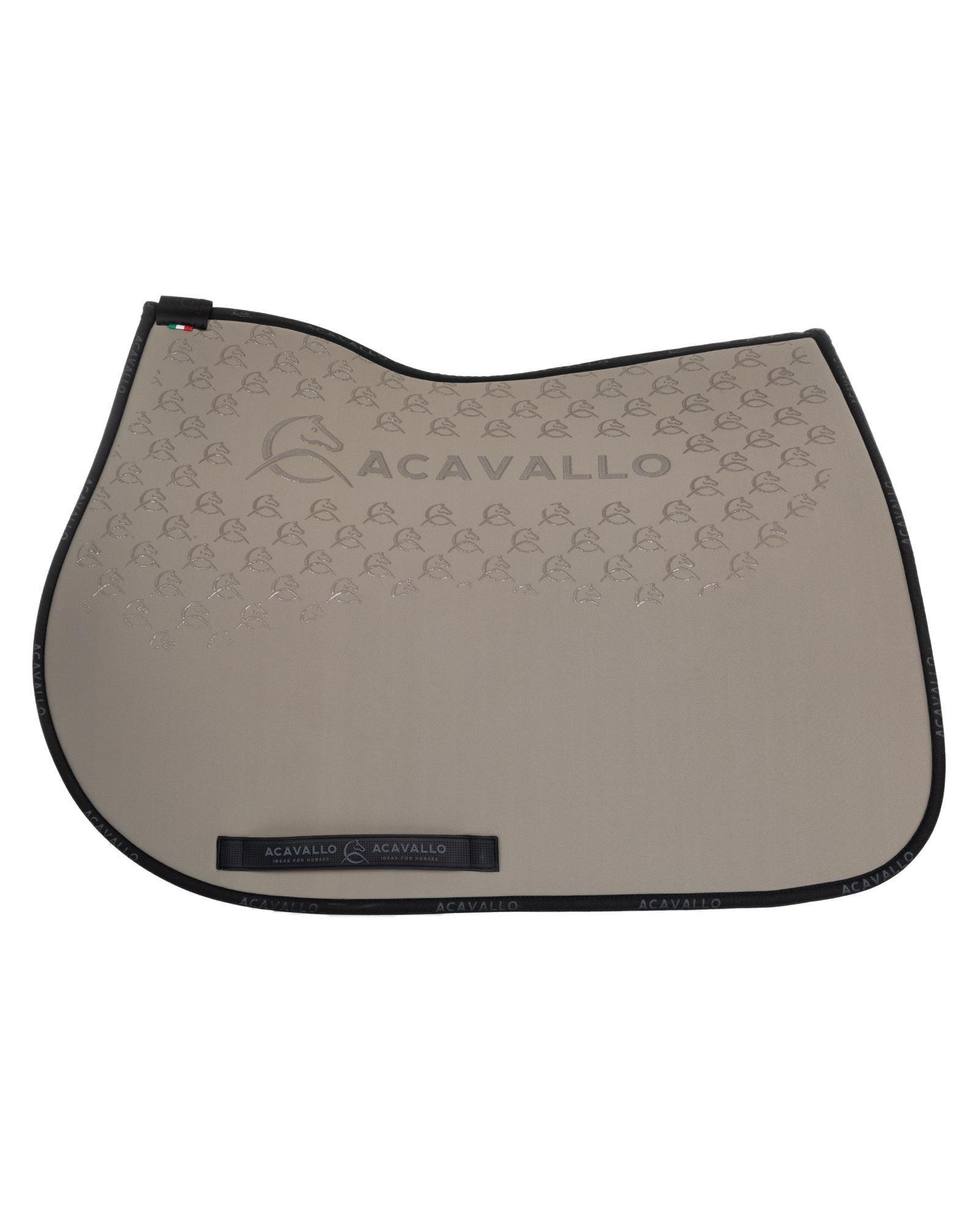 Acavallo Saddle pad JS CW-CS lycra & bamboo silicone grip AC 873 - HorseworldEU