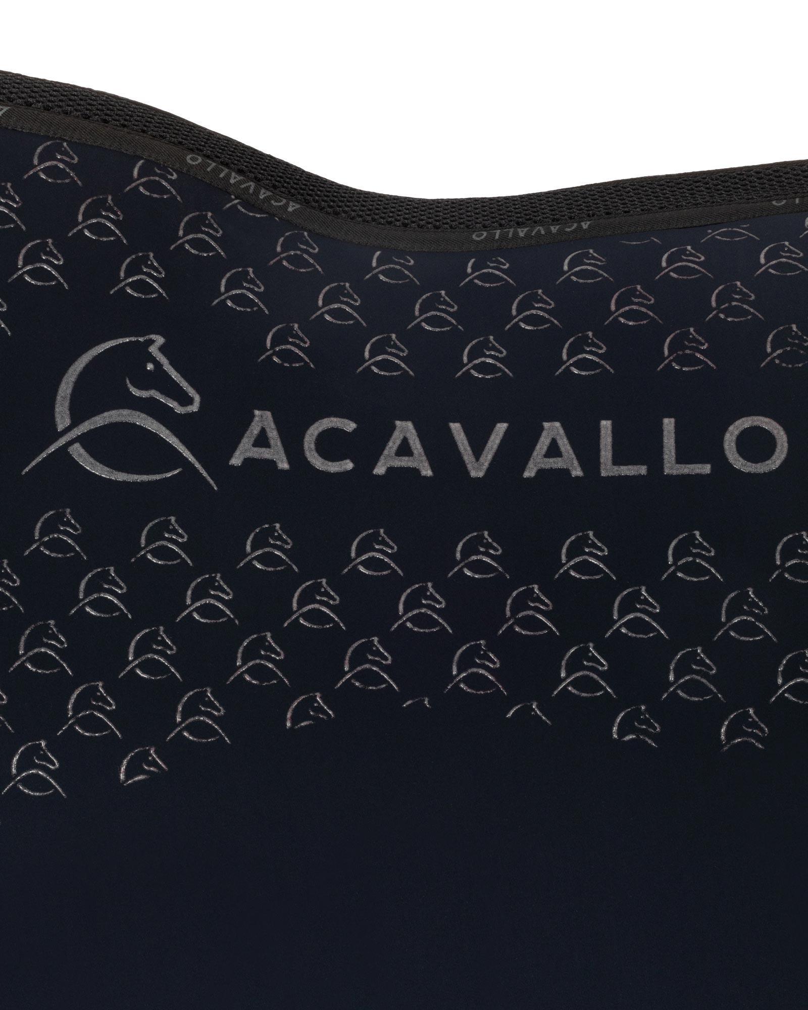 Acavallo Saddle pad JS CW-CS lycra & bamboo silicone grip AC 873 - HorseworldEU