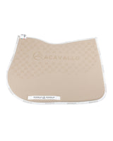 Acavallo Saddle pad JS CW-CS lycra & bamboo silicone grip AC 873 - HorseworldEU