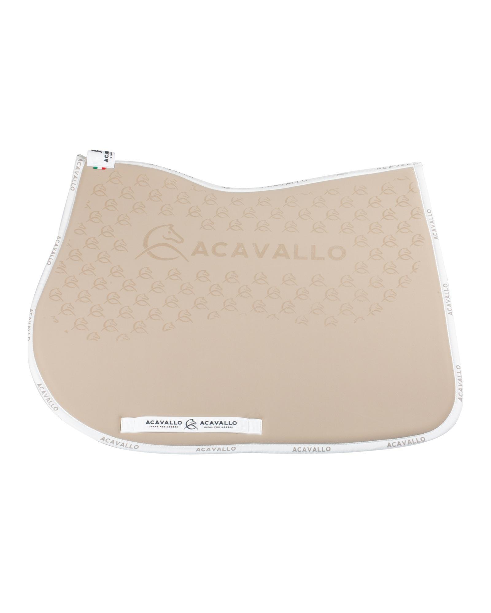 Acavallo Saddle pad JS CW-CS lycra & bamboo silicone grip AC 873 - HorseworldEU