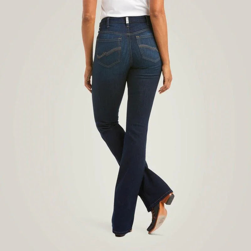 Ariat R.E.A.L. high rise ballary boot cut jean for ladies - HorseworldEU