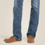 Ariat R.E.AL. Mid rise stretch icon stackable straight leg jean for ladies - HorseworldEU