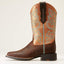 Ariat round up wide square toe stretchfit western boot for ladies - HorseworldEU