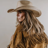 Sandoval Durango premium cowboy straw hat for ladies