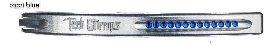 Tech stirrups Venice dressage sloped stirrups crystal decoration