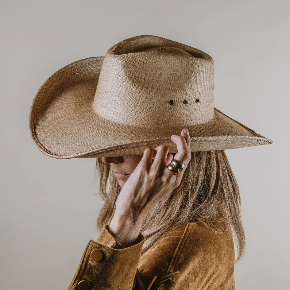 Sandoval Durango premium cowboy straw hat for ladies