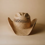 Sandoval Mazatlan raffia cowboy hat for ladies