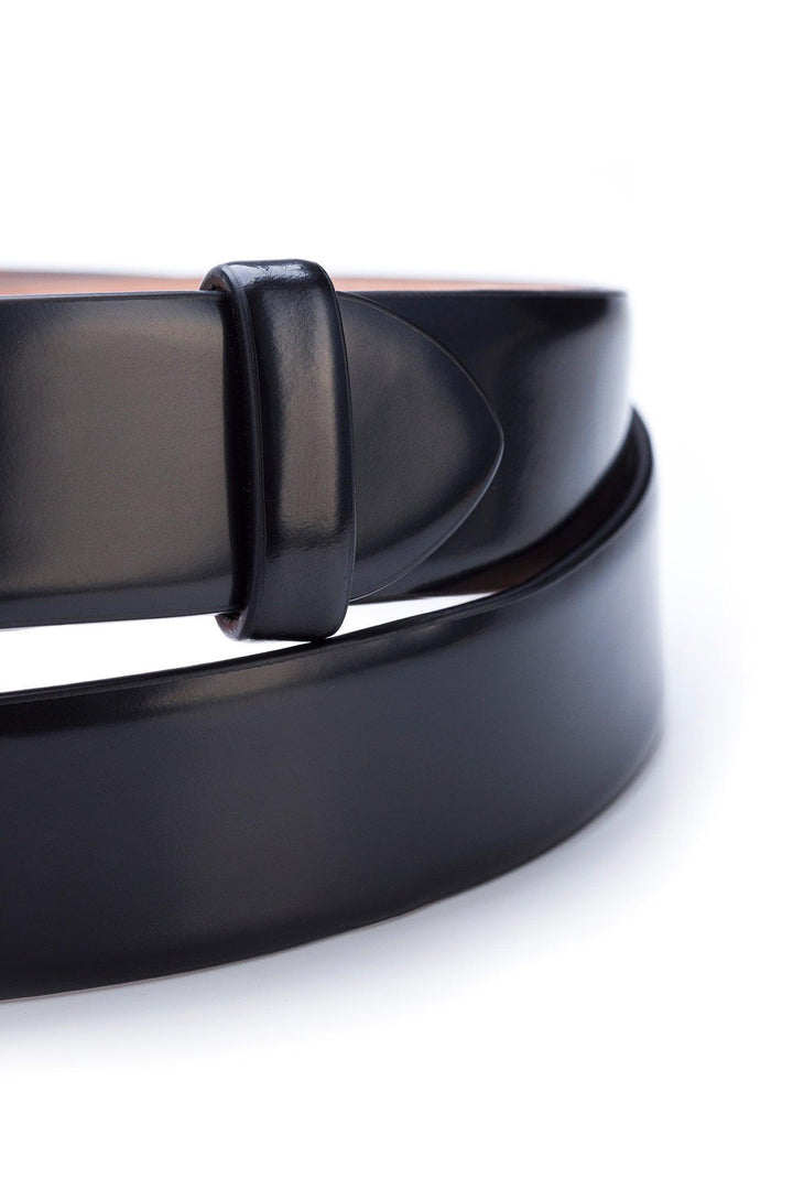De Niro brushed black belt 00U H 30 - HorseworldEU