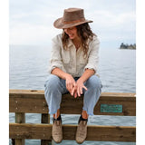 American hat makers Crusher | Crushable Leather Outback Hat