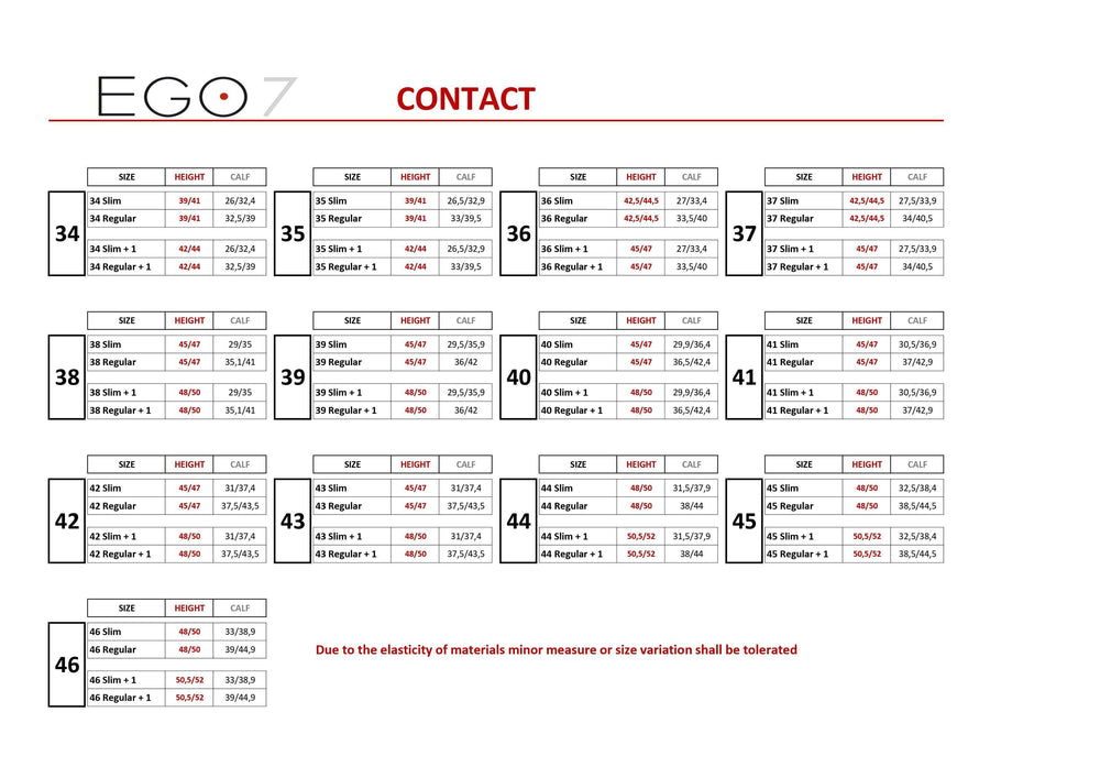 Ego 7 black contact boots - HorseworldEU