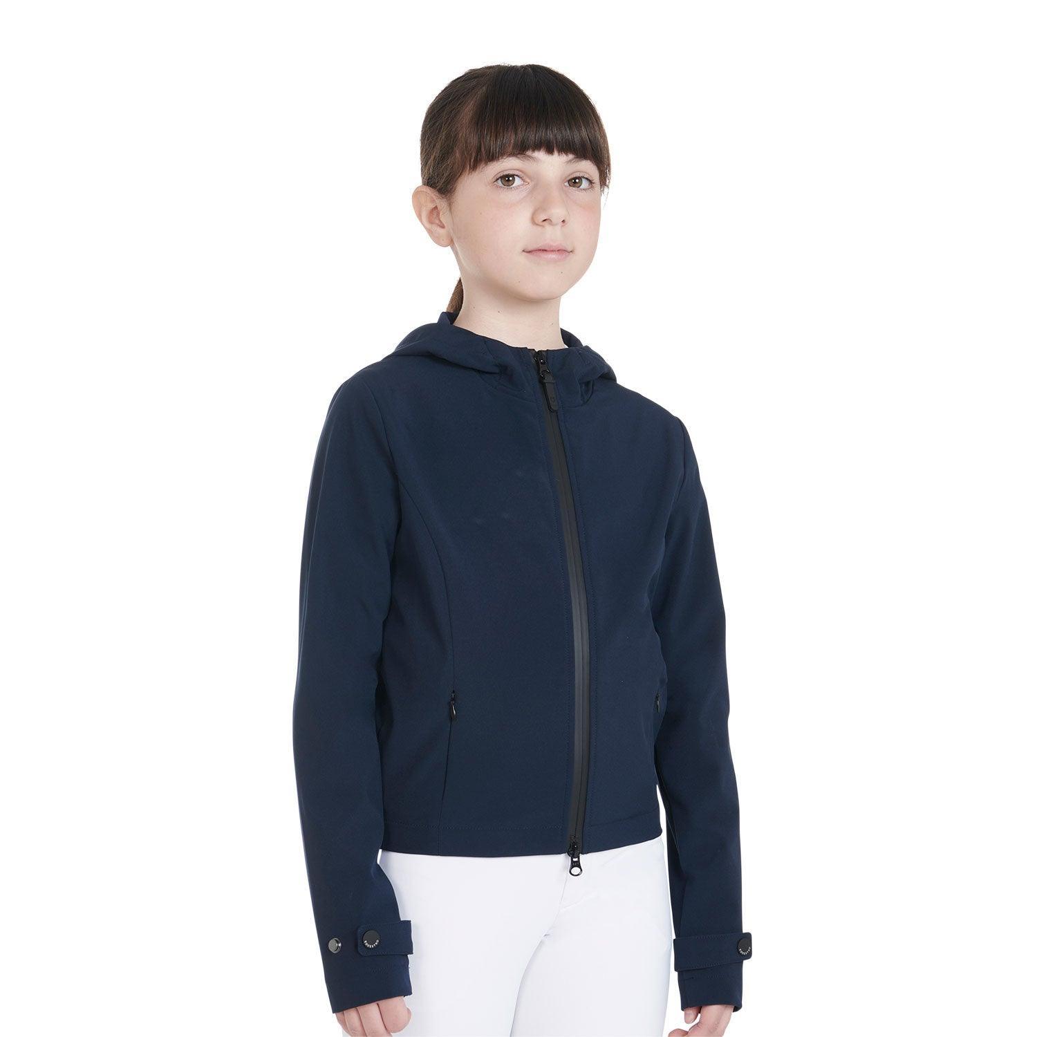 Equestro kids slim fit jacket in technical fabric - HorseworldEU