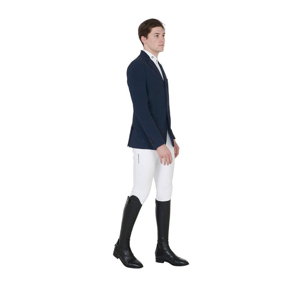 Equestro men's competition perforated jacket - HorseworldEU