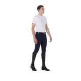 Equestro men's full grip breeches in technical fabric - HorseworldEU