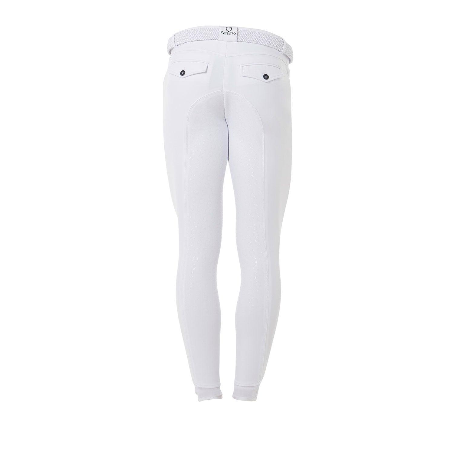 Equestro men's full grip breeches in technical fabric - HorseworldEU