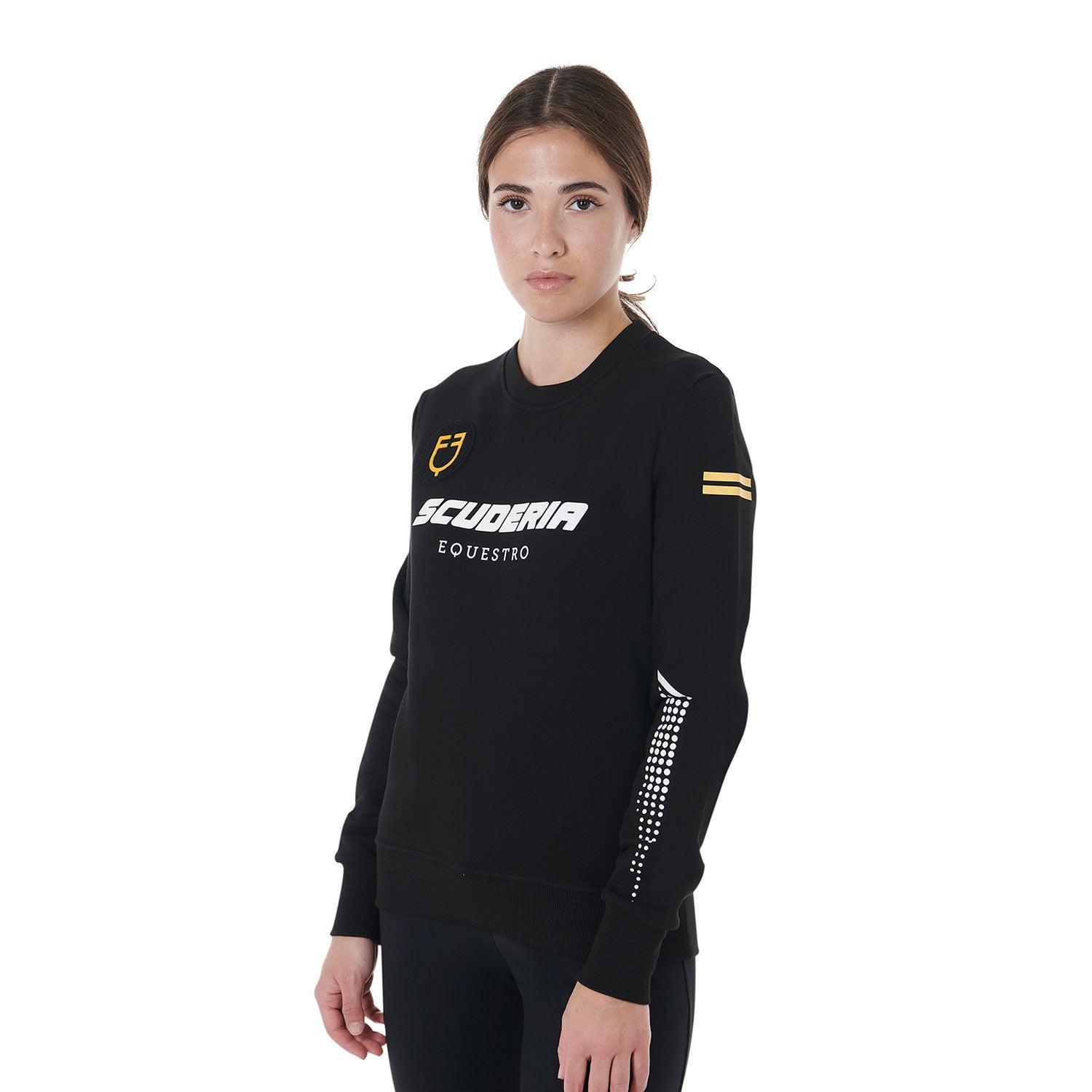 Equestro women's scuderia crewneck sweatshirt - HorseworldEU