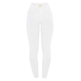 Equestro women's slim fit leggings micro mesh inserts - HorseworldEU