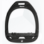 Flex - on green composite stirrup black frame Flex-on