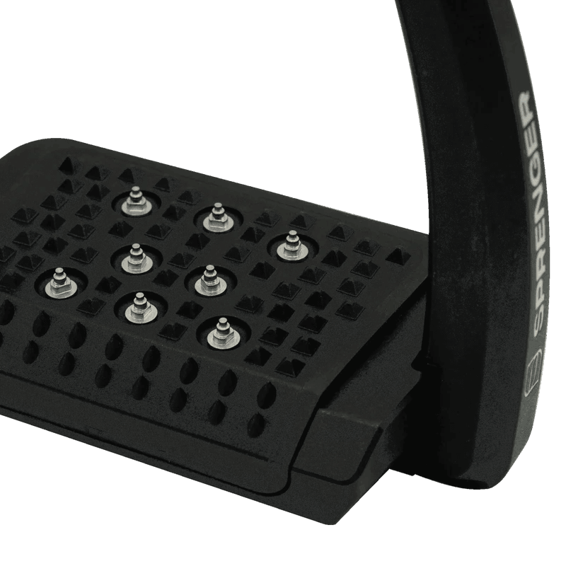 Herm. Sprenger Aero - stirrups with spikes - HorseworldEU