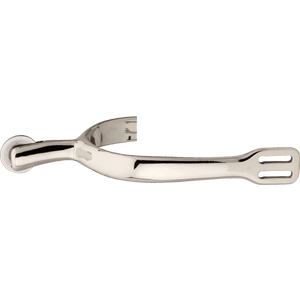 Herm. Sprenger HS-Dressage spurs for ladies - German Silver highly polished, 45 mm flat 47179 - HorseworldEU