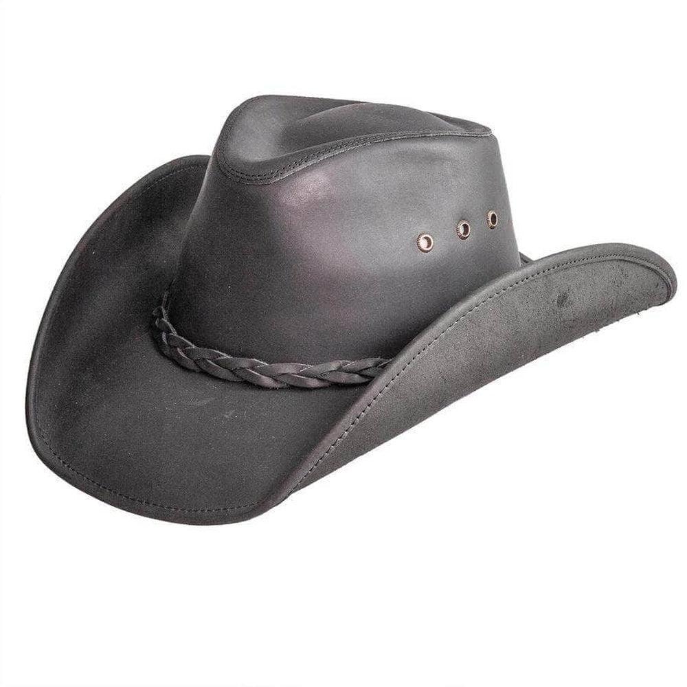 American hat makers Hollywood |  Leather Cowboy Hat
