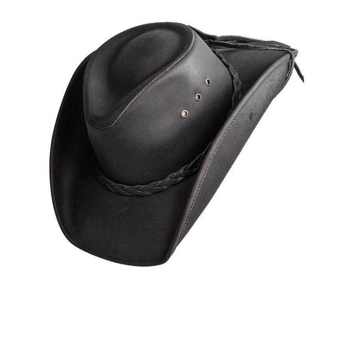 American hat makers Hollywood |  Leather Cowboy Hat
