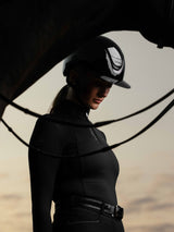 Casque de compétition LeMieux Verv® Noir brillant
