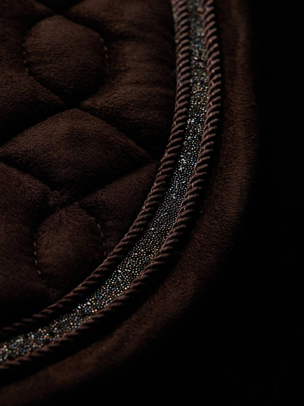 LeMieux crystal suede dressage square - HorseworldEU