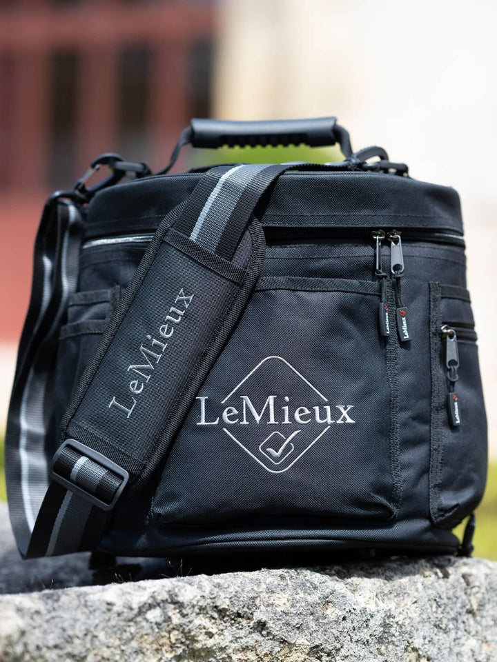 LeMieux elite circular grooming tote black - HorseworldEU