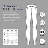 LeMieux summer activewear pull on breech Lemieux