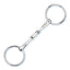 Stübben easy control loose ring snaffle, double broken Stübben