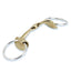 Stübben golden wings snaffle bit double broken Stübben