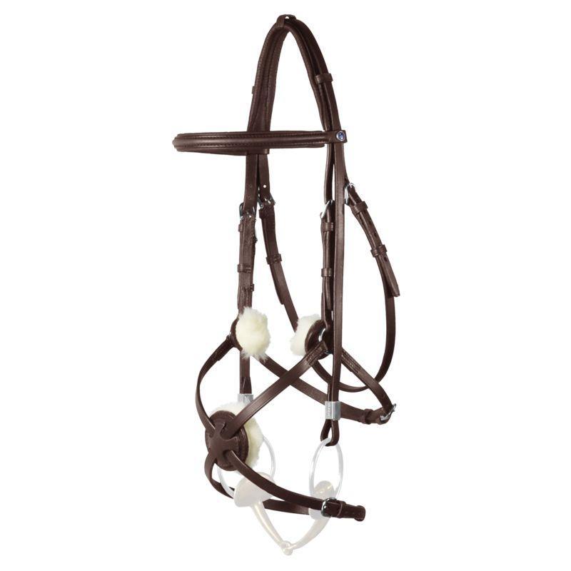 Stübben snaffle bridle leitrim with slide and lock - HorseworldEU