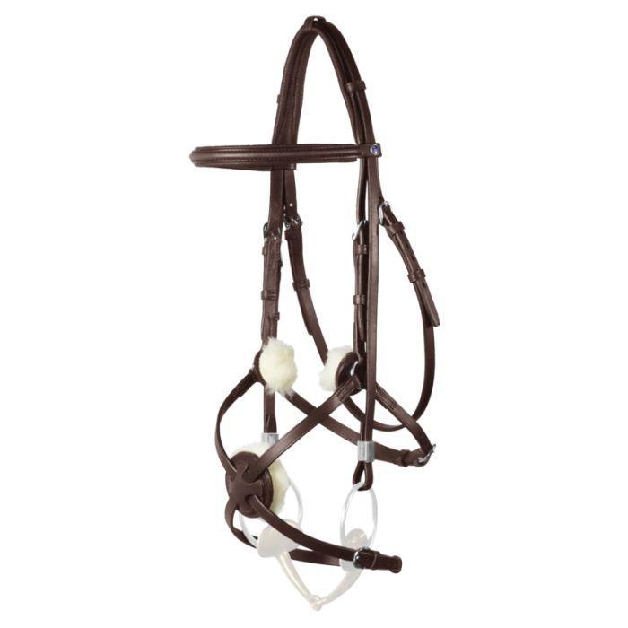 Stübben snaffle bridle leitrim with slide and lock - HorseworldEU
